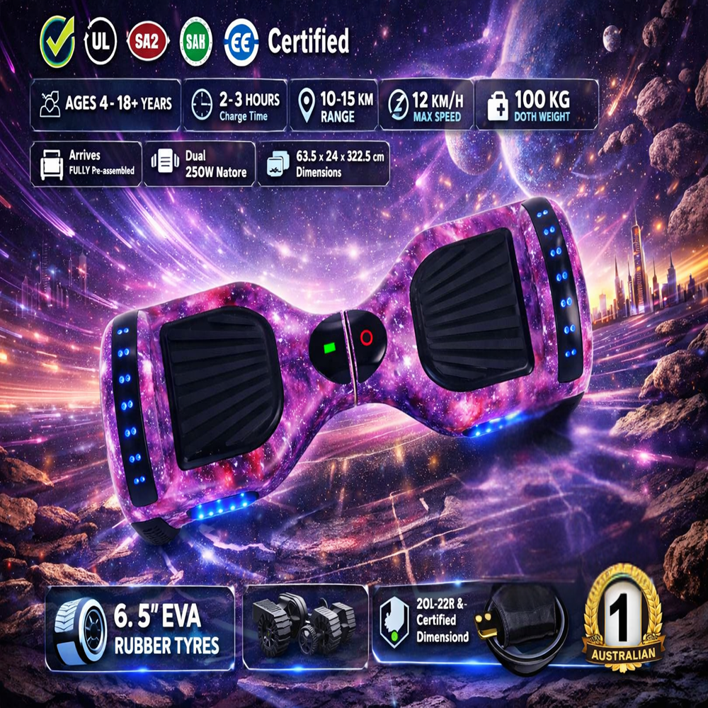 New Electric Purple Self Balancing All Terrain