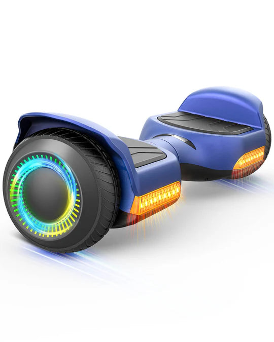 Rugged Blue Hoverboard for Adults