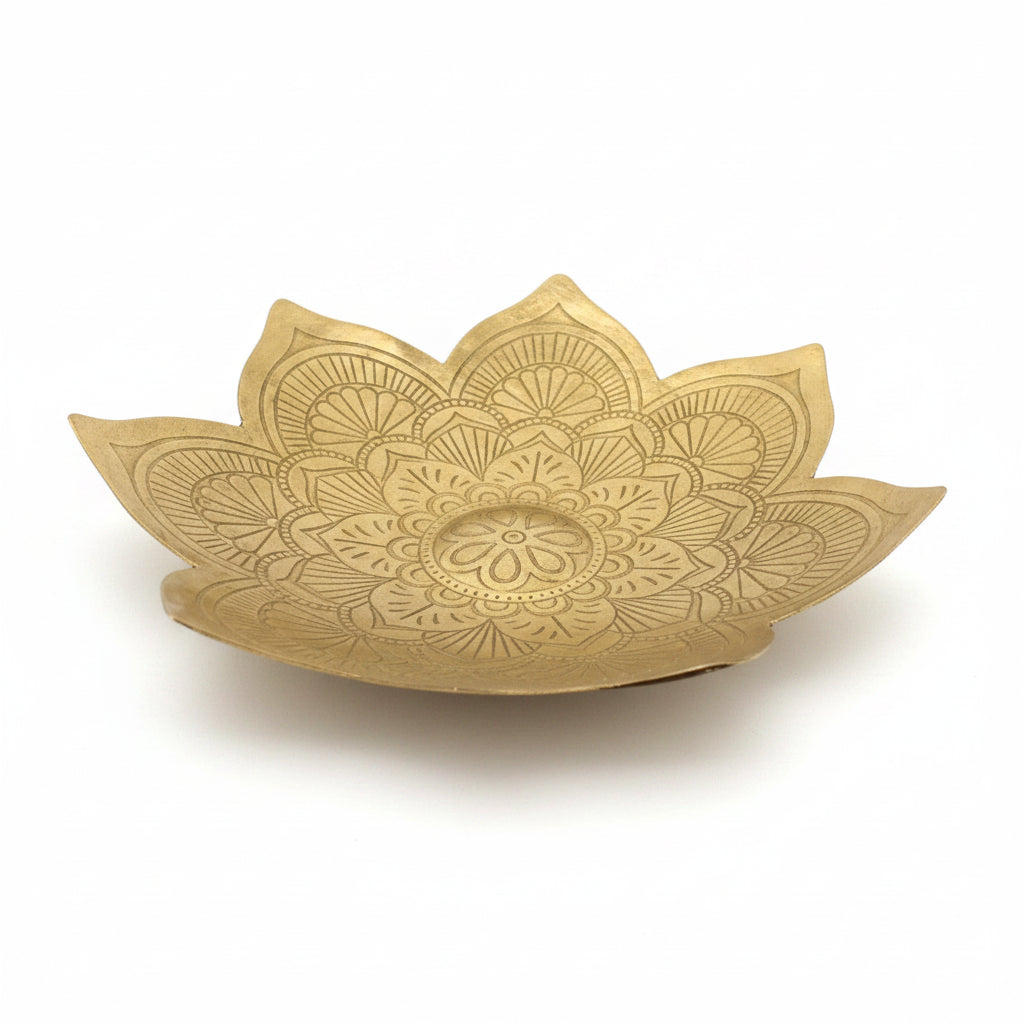 Decorative Pressed Metal Mandala Wall Hanging