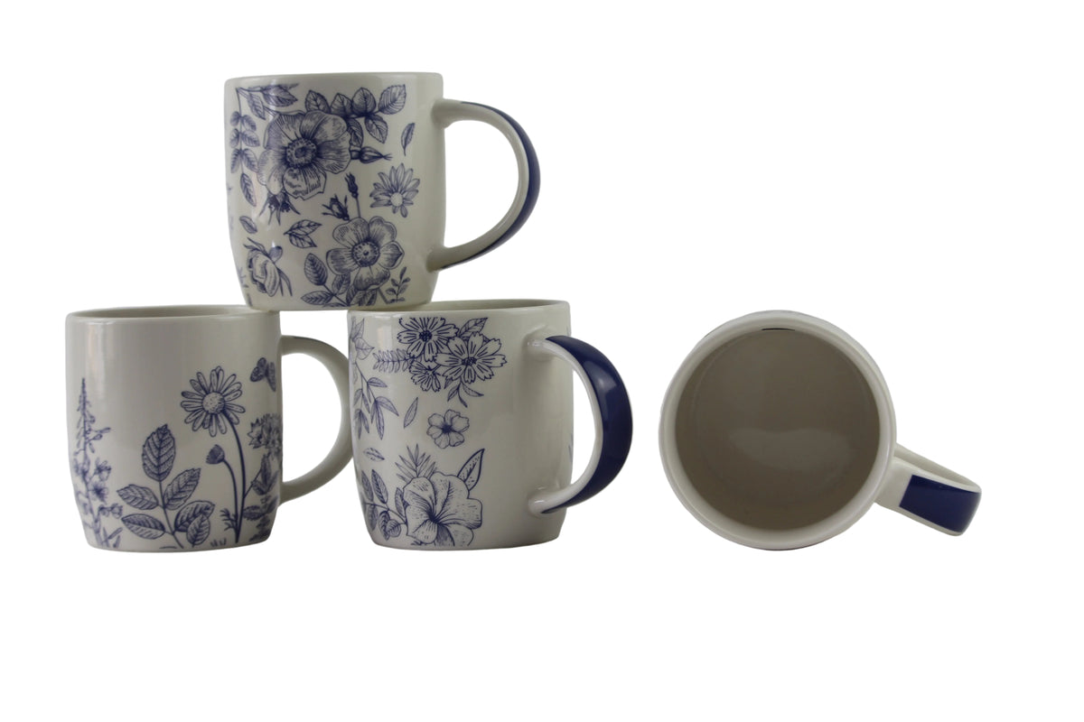Elegant floral bone china mug, a perfect gift idea for her.