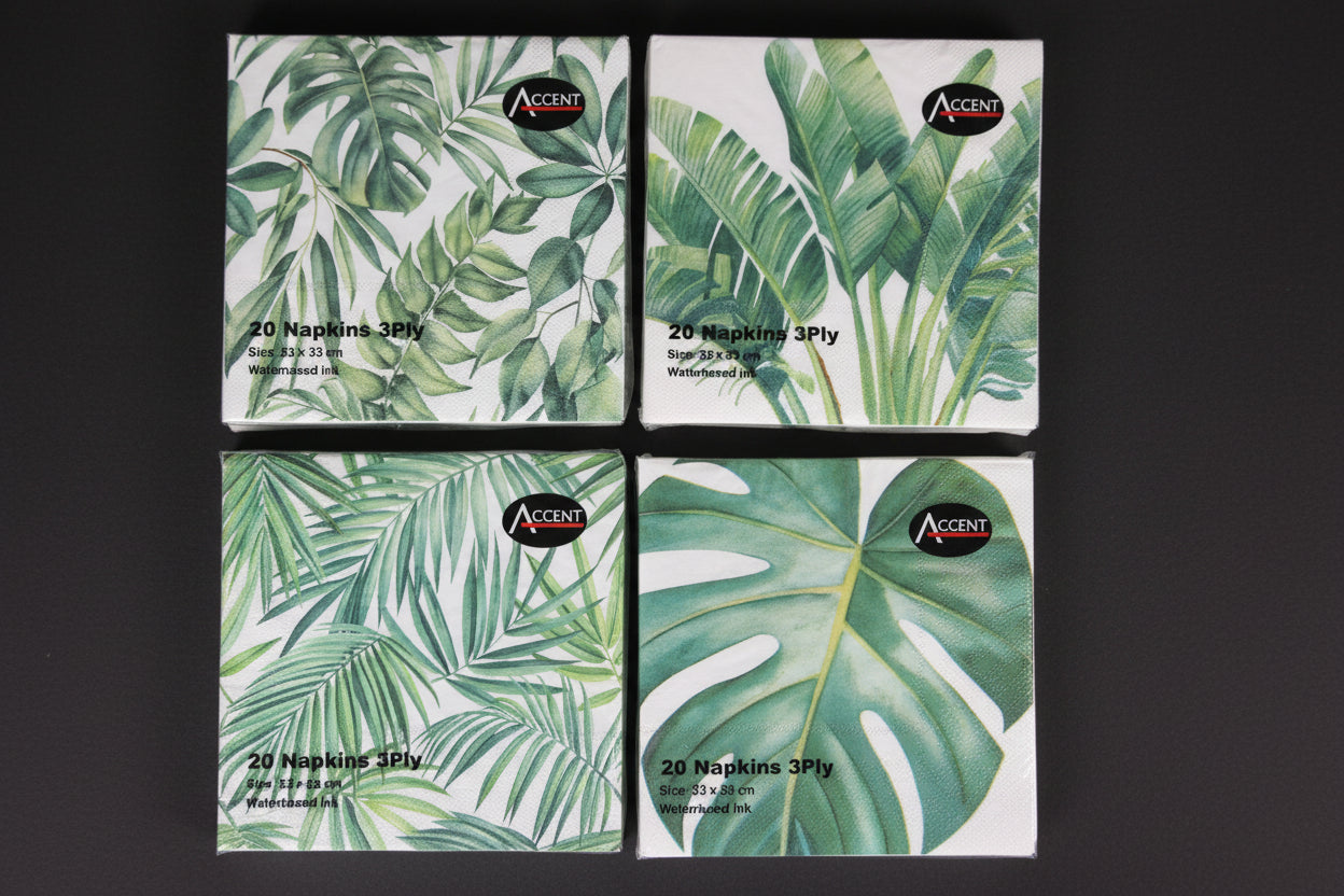 Tropical Floral Napkins