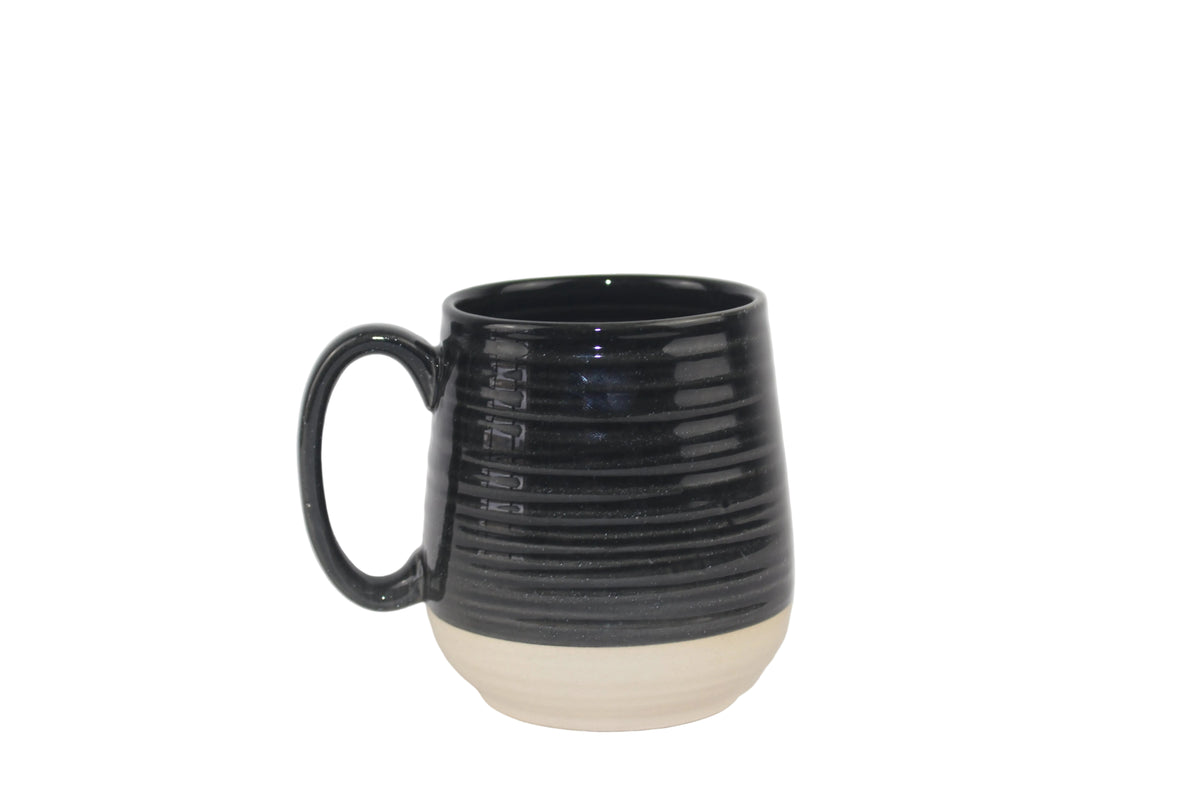 Black ceramic mug for sale