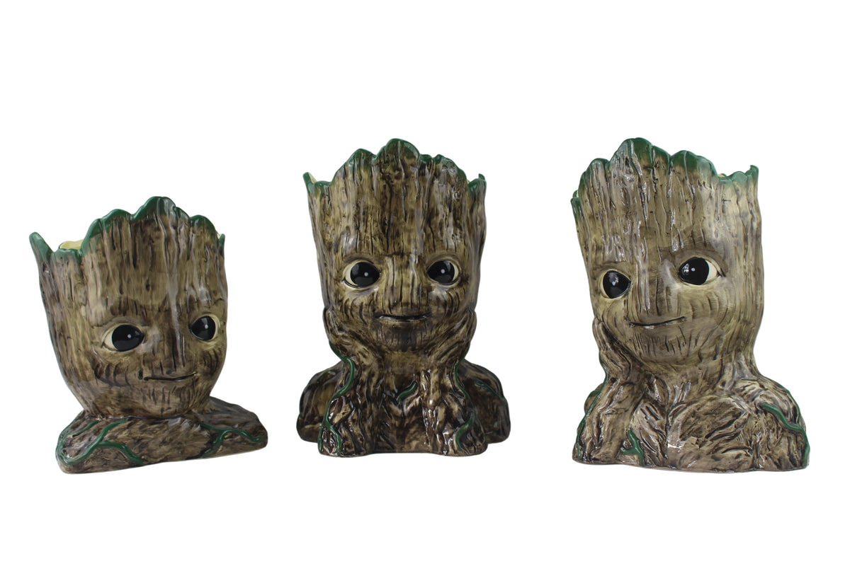 giant baby tree man outdoor planter