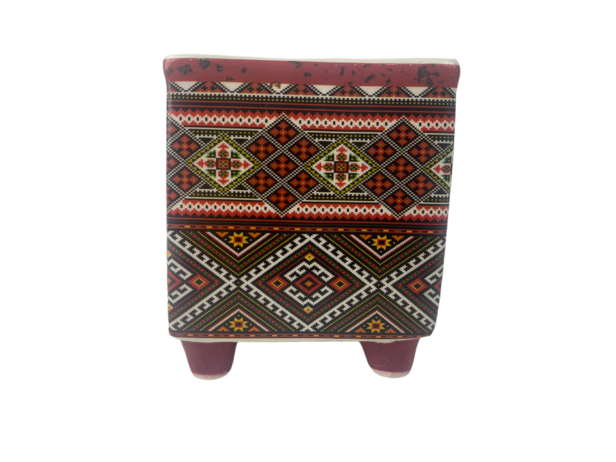 Moroccan Style Small Pot | Elevated Planter