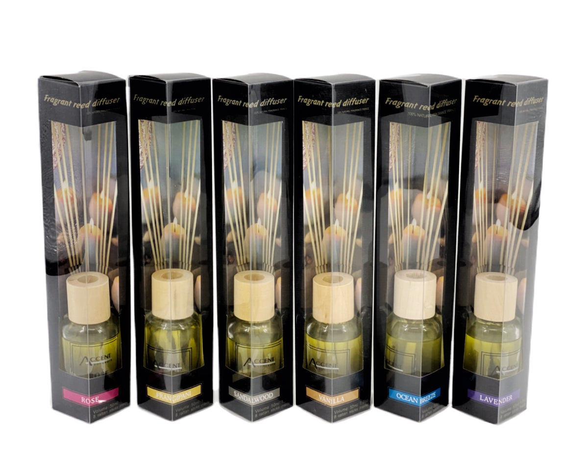 Fragrant Reed Room Diffuser 50ml- 5 Different flavour