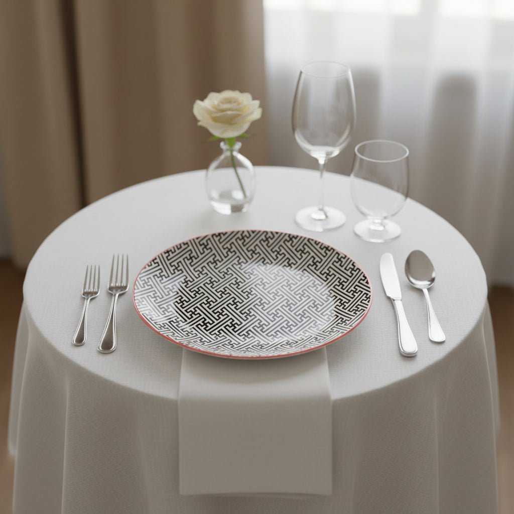 Moroccan Style Entree Plate - Small