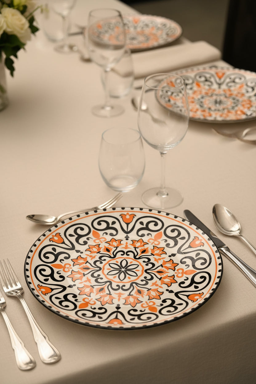 Moroccan Dinner Plate - 27cm