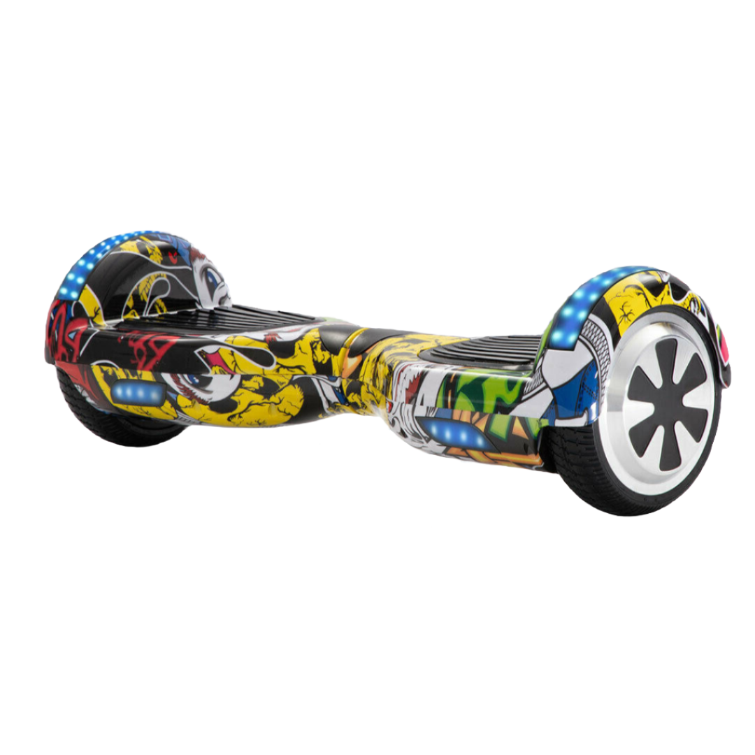 6.5 Inch Hoverboard Electric Scooter - HIPHOP graffiti 