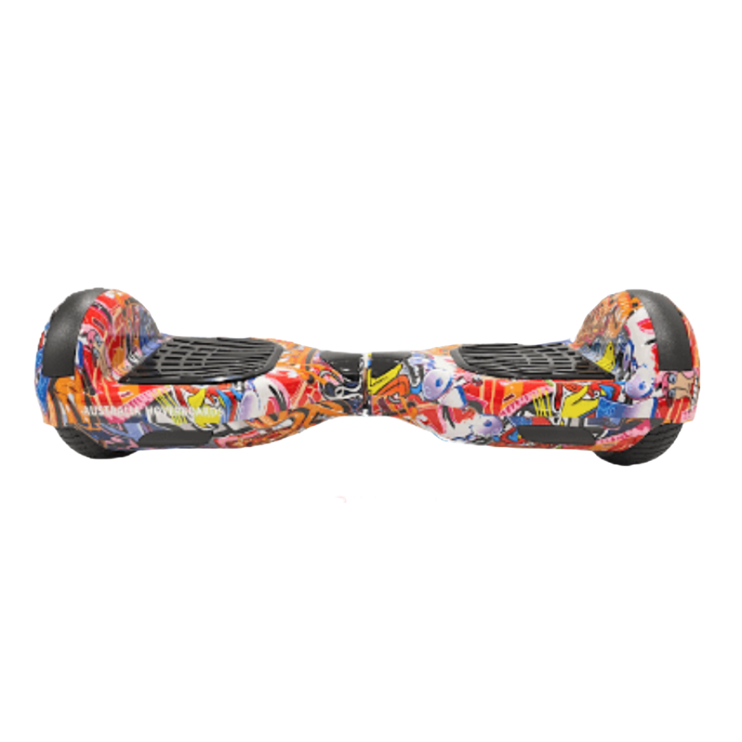 6.5 inch Hoverboard ~ Orange Graffiti Style