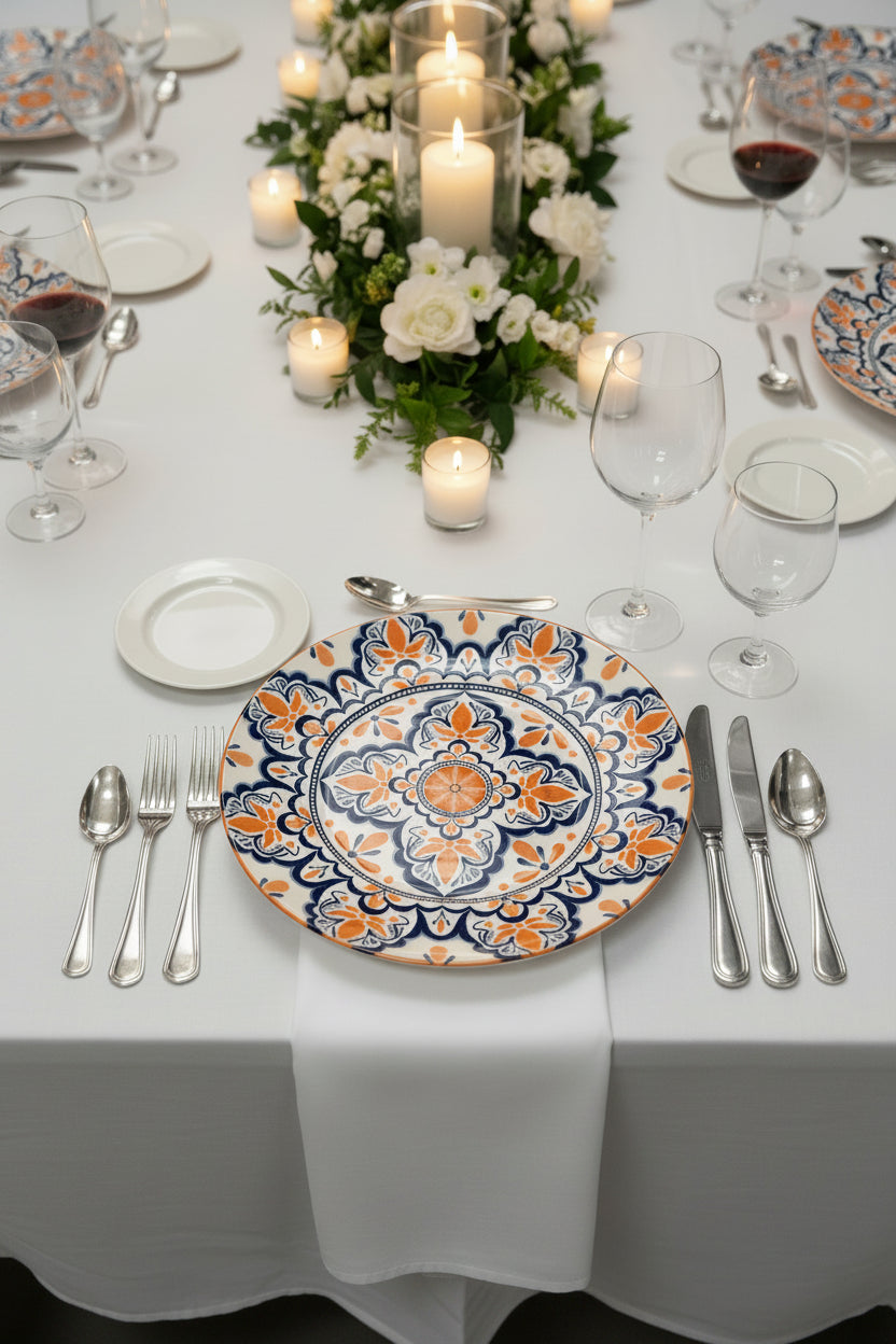 Moroccan Dinner Plate - 27cm