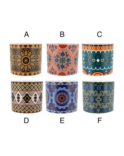 Our gorgeous Large Nyla Pots create a unique style with bold shapes and bright shades of blues, reds and browns - Drainage hole and plug perfect for indoor and outdoor use - Available in 6 styles Measures: 13.5x13.5x12.cm - Ceramic | Bliss Gifts & Homewares | Unit 8, 259 Princes Hwy Ulladulla | South Coast NSW | Online Retail Gift & Homeware Shopping | 0427795959, 44541523