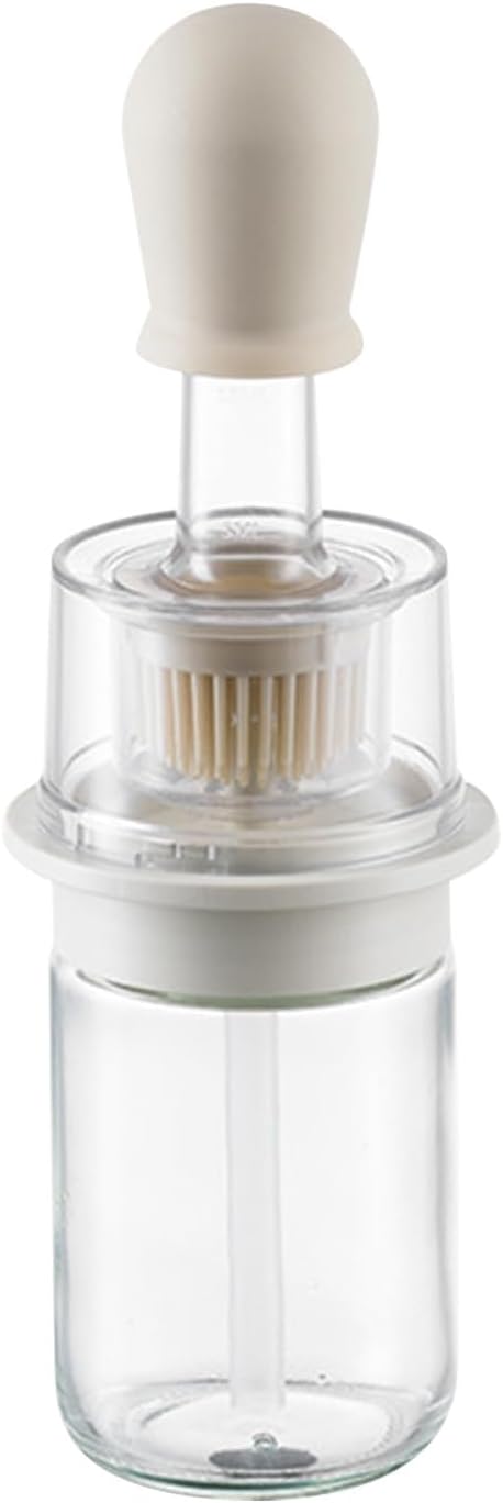 GLASS OIL DISPENSER W BRUSH 180ML