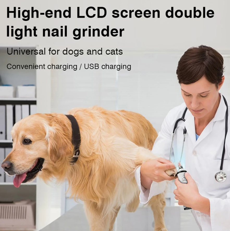 double light nail grinder