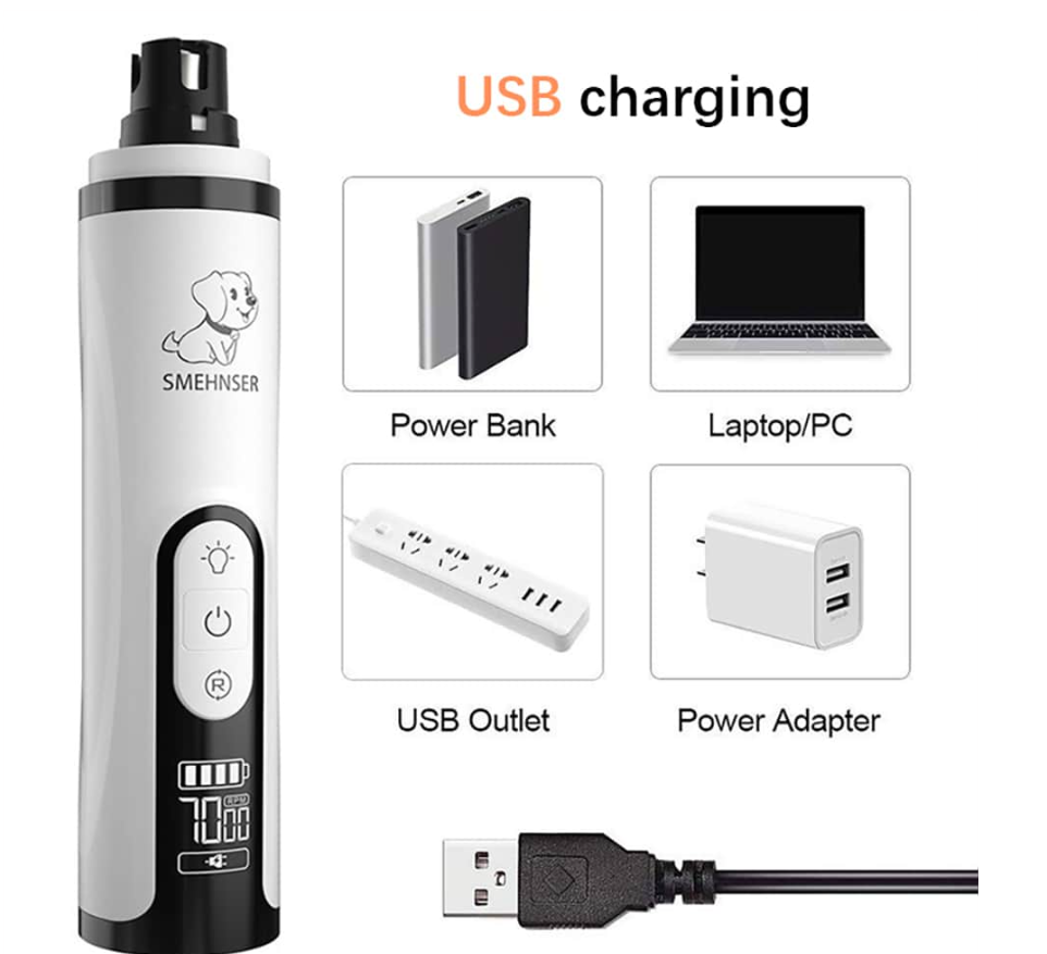 White electronic device