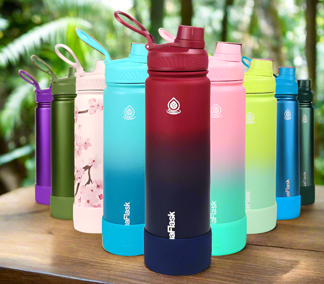 AquaFlask 650ml insulated water bottle, original vacuum design, buy online.