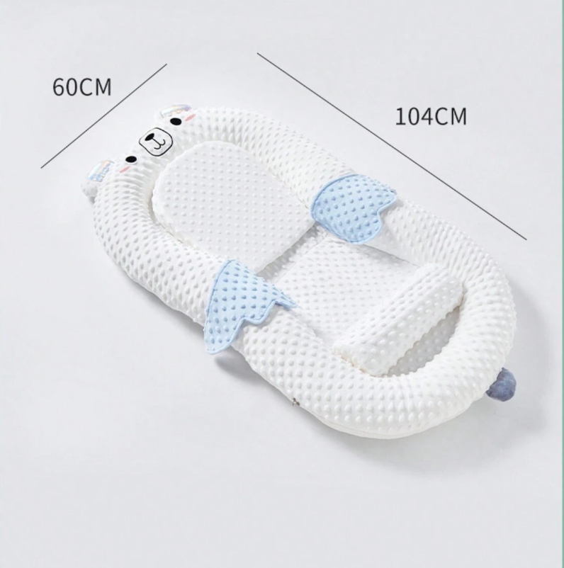 Baby Lounger with Gentle Incline

