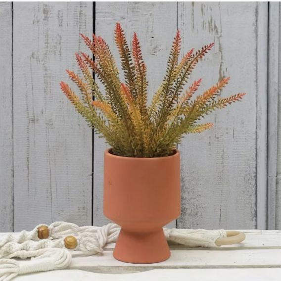 Artificial Plant in Ceramic Pot 
