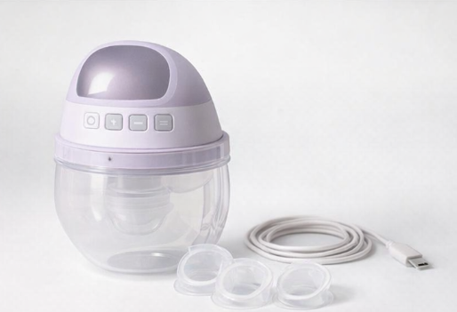 Cuteably S9 Wearable Breast Pump – White | Silent, Hands‑Free, Leak‑Proof, 3 Modes