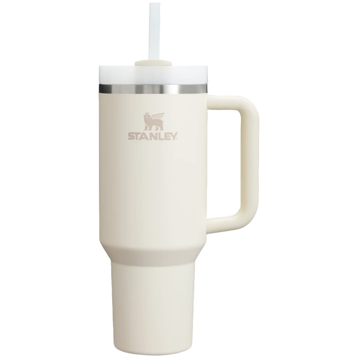 The Quencher H2.0 Flowstate Tumbler 1.2L - Cream/White