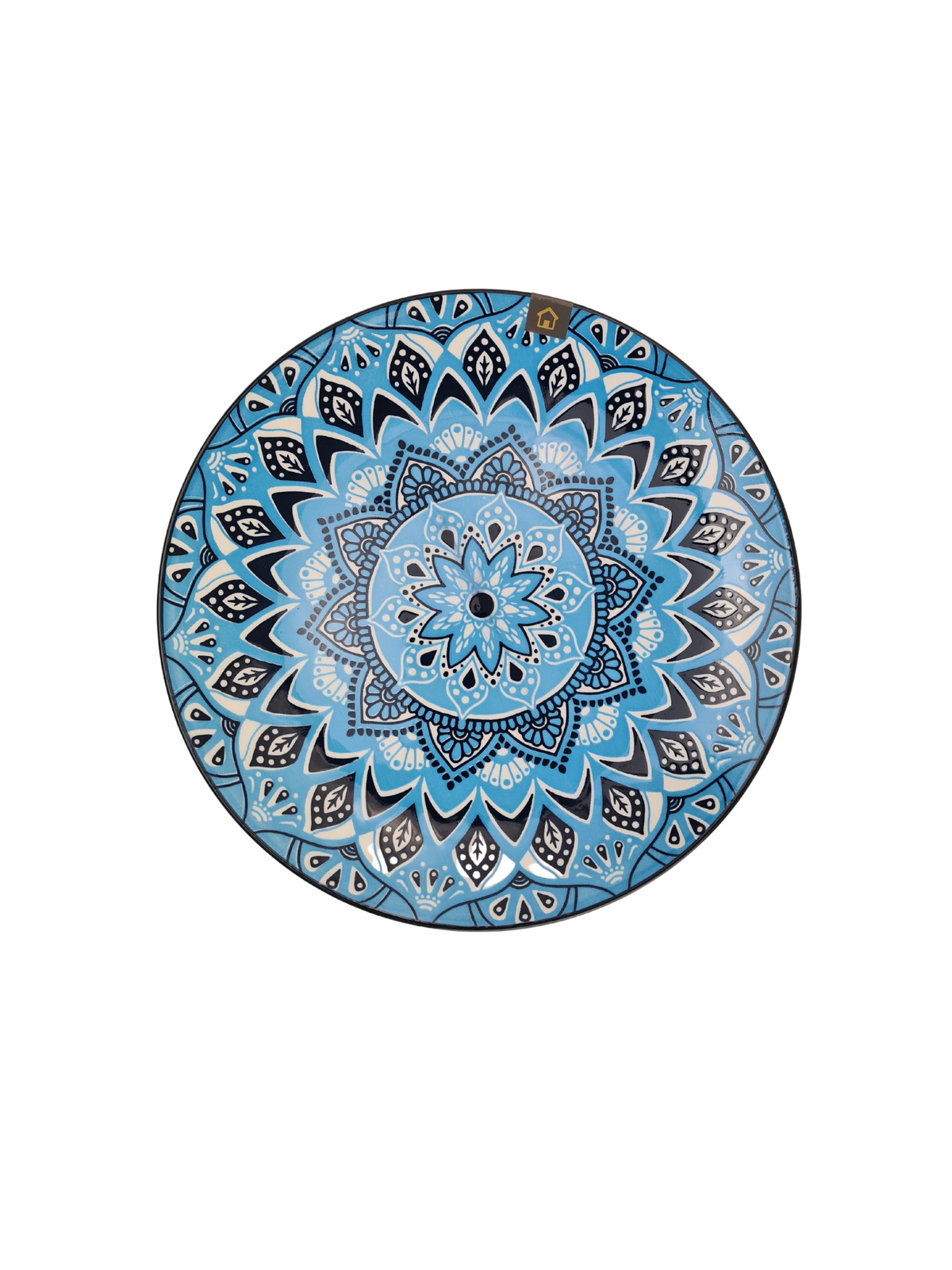 Casablanca Blue Dinner Plate