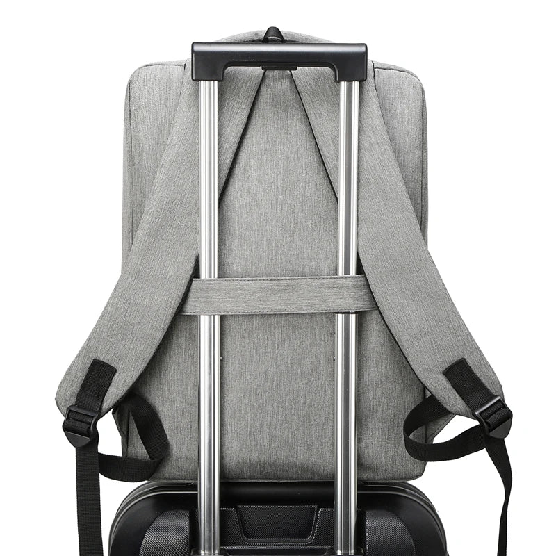 Vista Waterproof Laptop Backpack Grey
