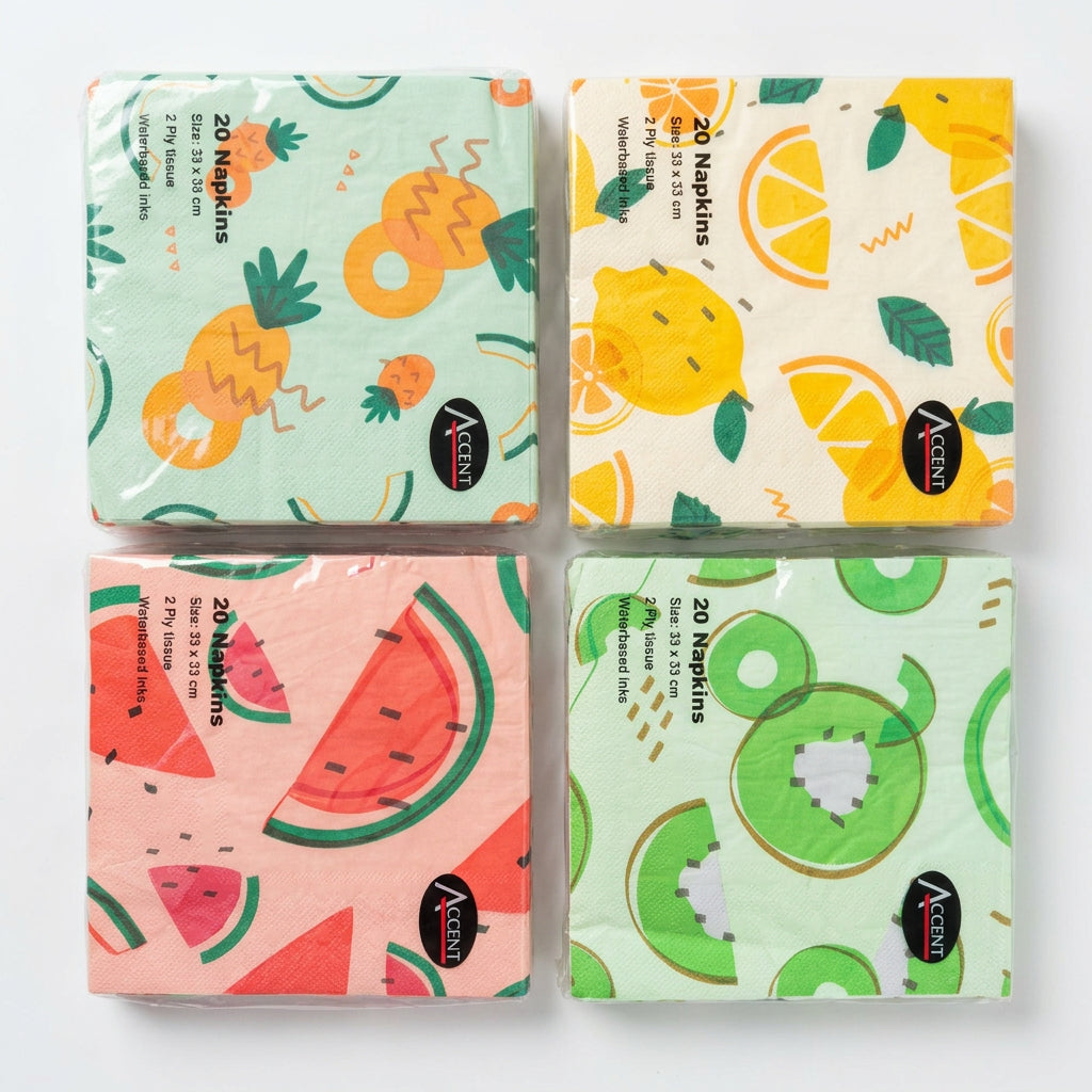 Fruity  Napkins - 20 PK