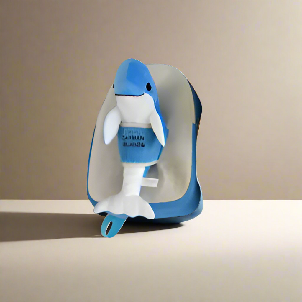 Animal Plushie Backpack Series- Dophine