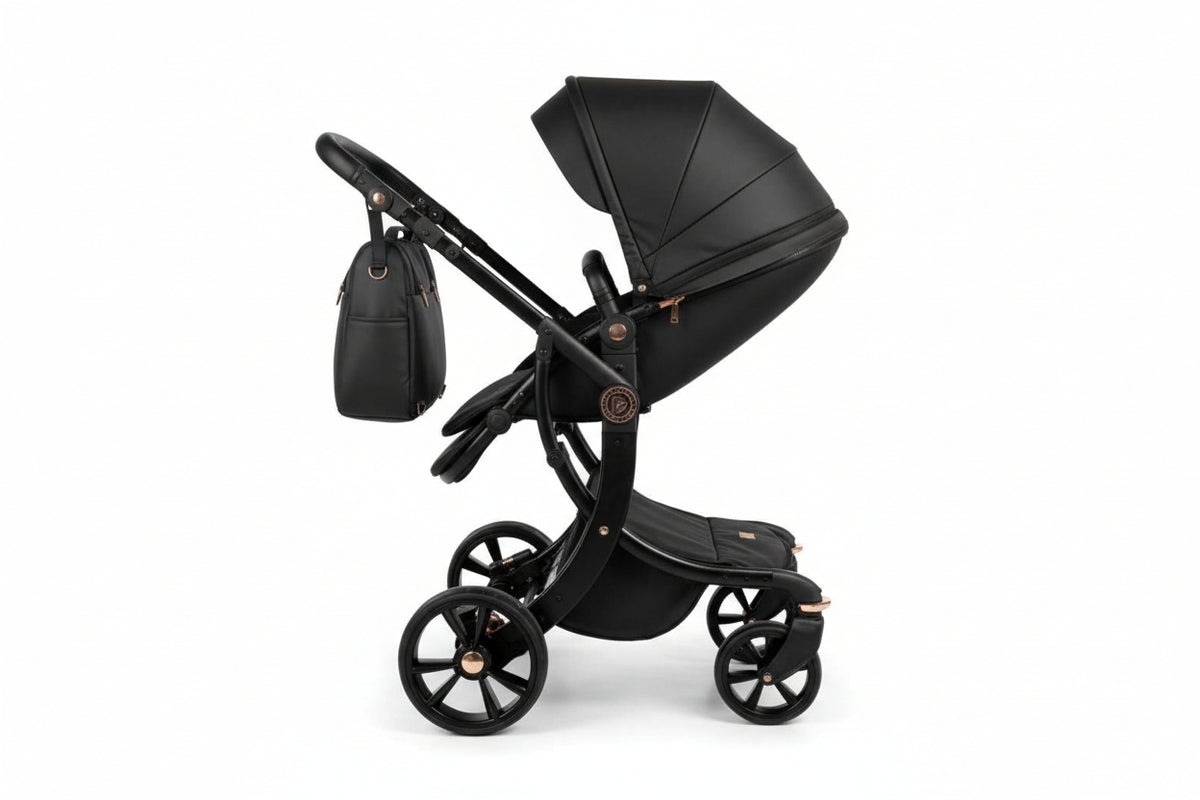 Hot Mom Australia 3-in-1 Luxury Egg Stroller Pram & Bassinet – Premium Edition