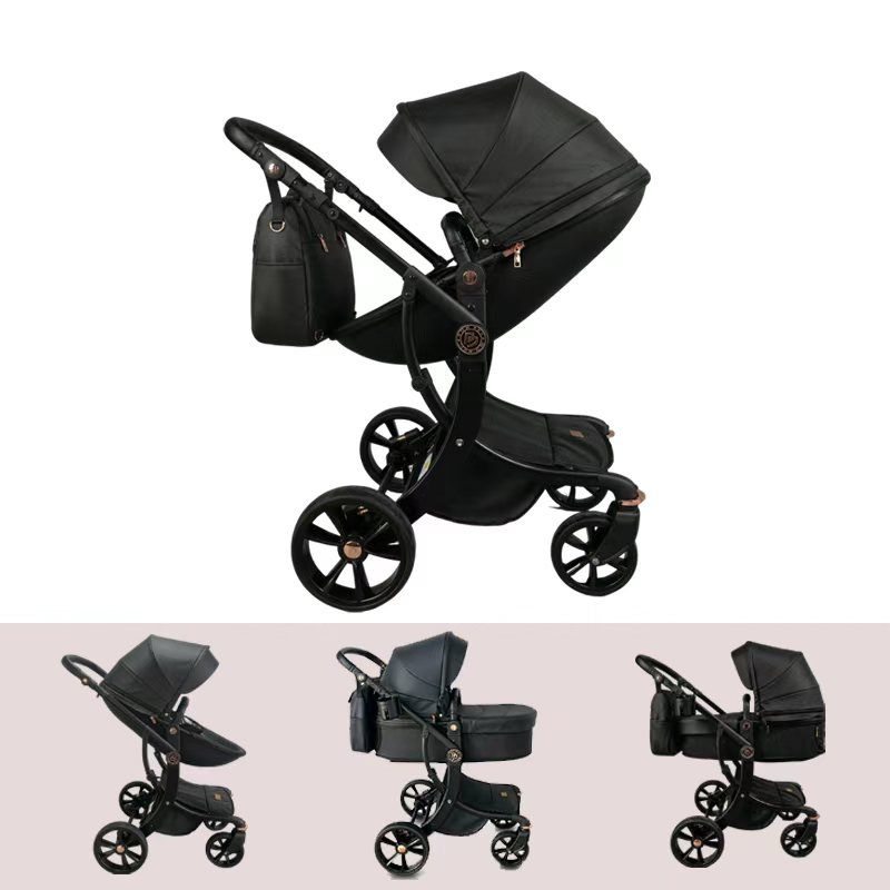 Hot Mom Australia 3-in-1 Luxury Egg Stroller Pram & Bassinet – Premium Edition