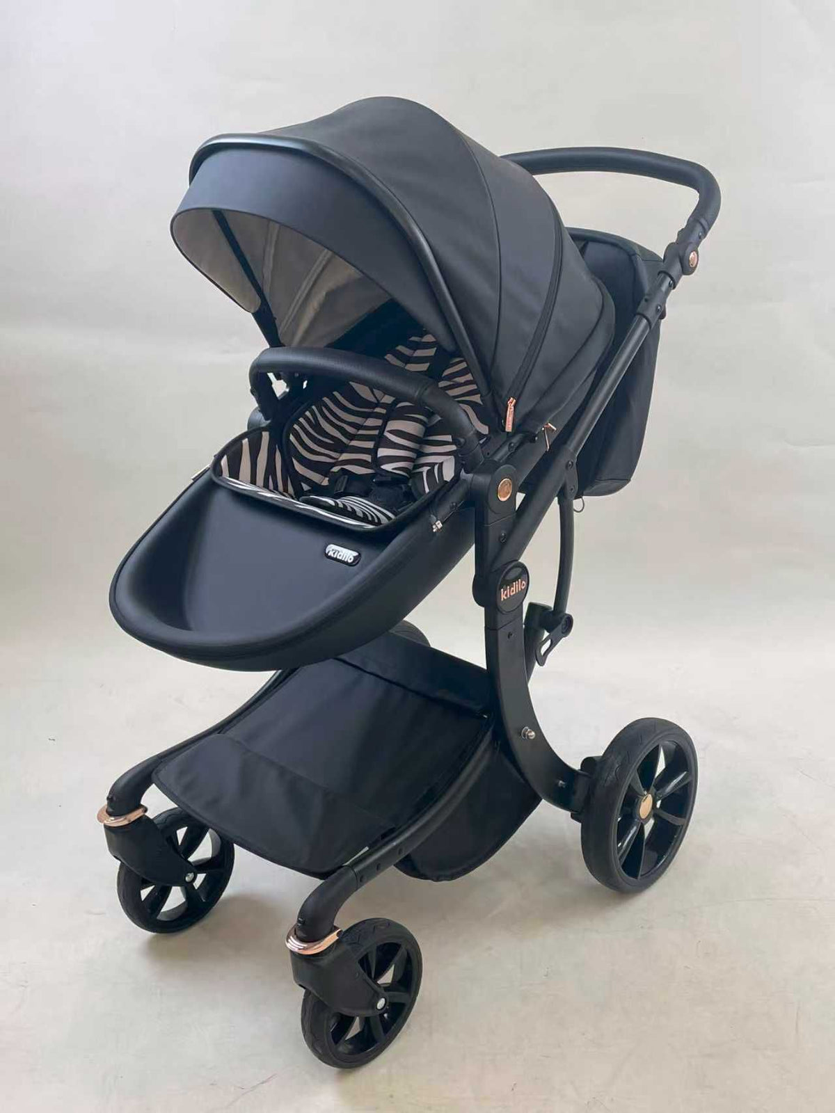 Hot Mom Australia 3-in-1 Luxury Egg Stroller Pram & Bassinet – Premium Edition