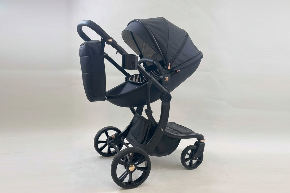 Hot Mom Australia 3-in-1 Luxury Egg Stroller Pram & Bassinet – Premium Edition