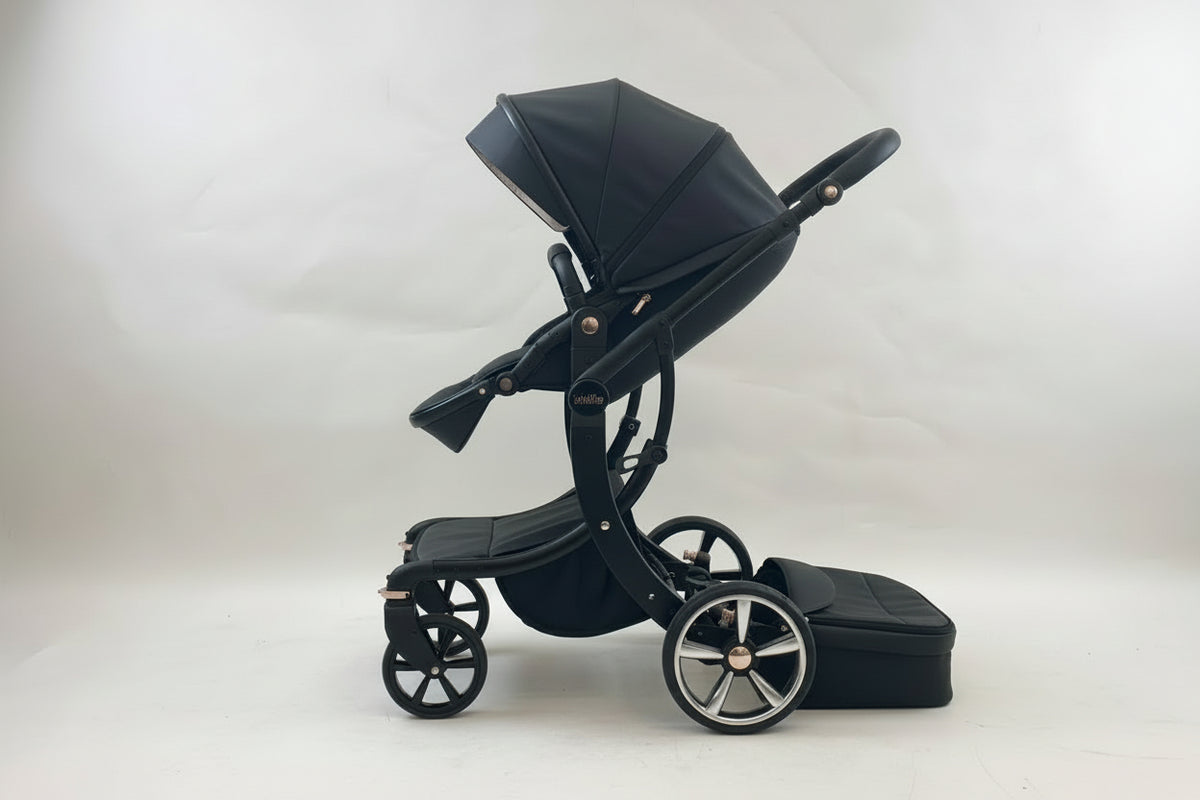 Hot Mom Australia 3-in-1 Luxury Egg Stroller Pram & Bassinet – Premium Edition