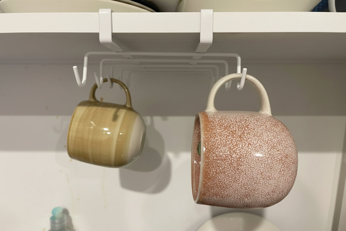 MUG HOLDER 28.5X15.5X6CM - UNDER CABINET