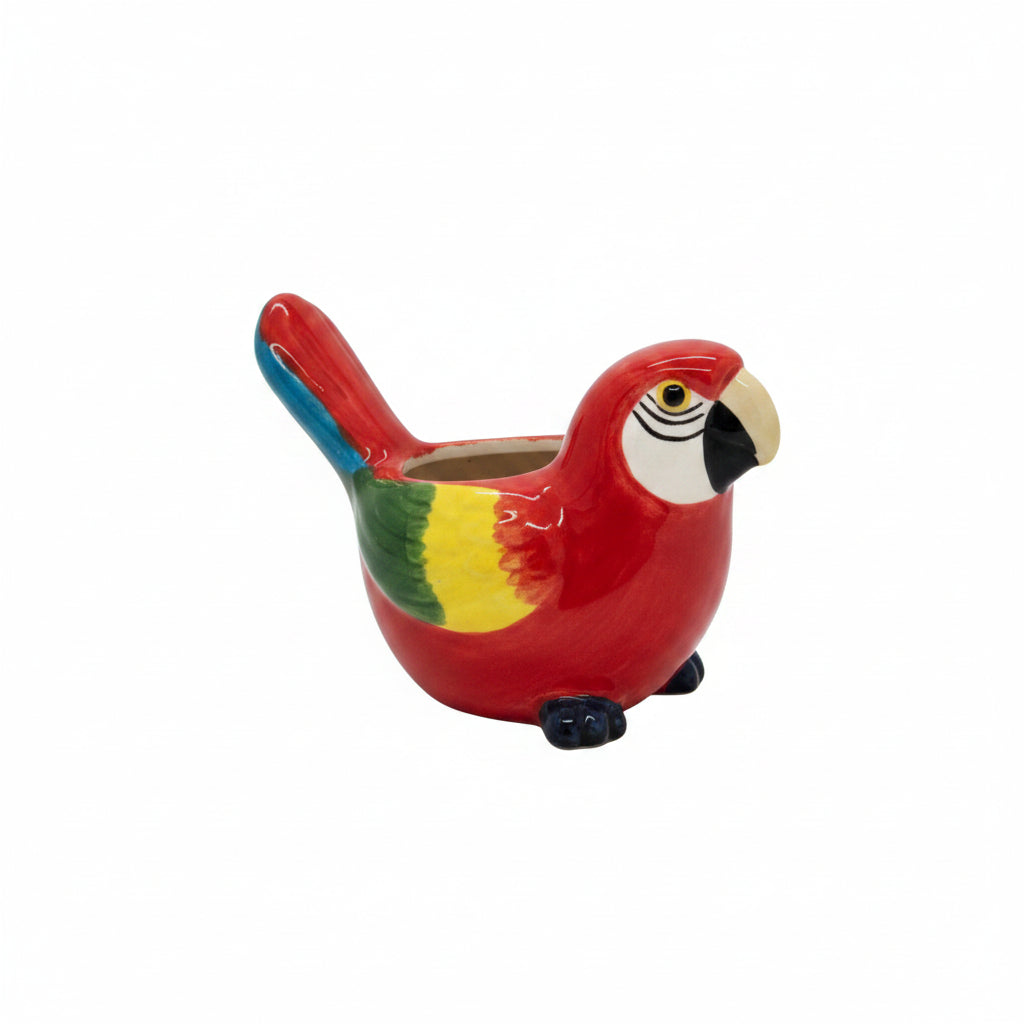 hanging parrot planter pot australia,