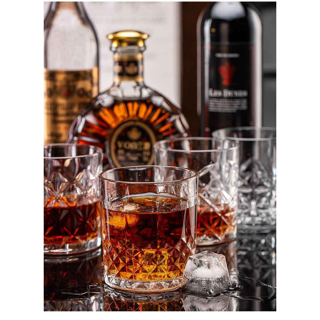 DELISOGA❤️ 340ML glass lead-free glass beverage glass whiskey beer glass DSKB028-2