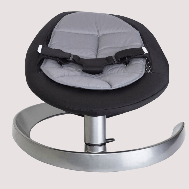 Aluminium baby rocking chair / bouncer-Black Colour - Cuteably Australia