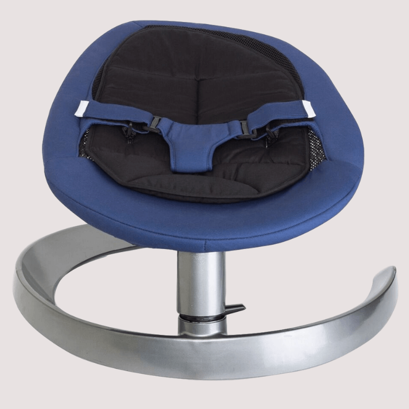 Aluminium baby rocking chair / bouncer – blue colour - Cuteably Australia