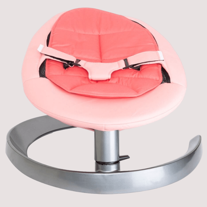 Aluminium baby rocking chair / bouncer-Pink Colour - Cuteably Australia