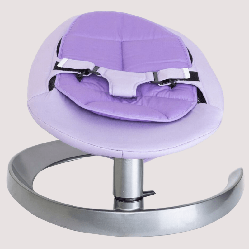 Aluminium baby rocking chair / bouncer – Purple Colour - Cuteably Australia