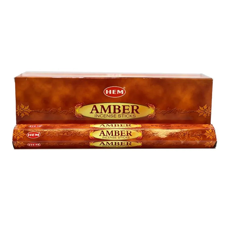 HEM Amber Incense Sticks Agarbatti