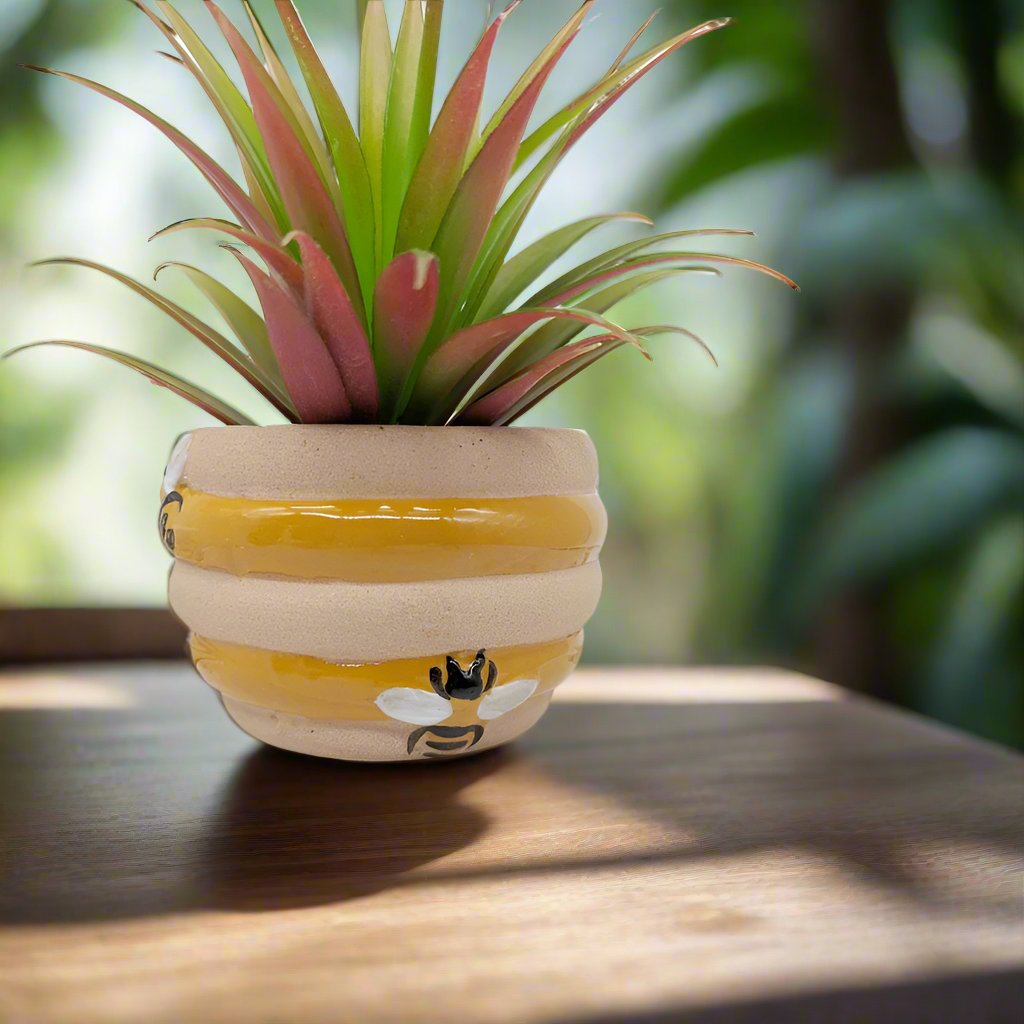 Bee Ceramic Planter Pot | Decorative Flower Pot Australia