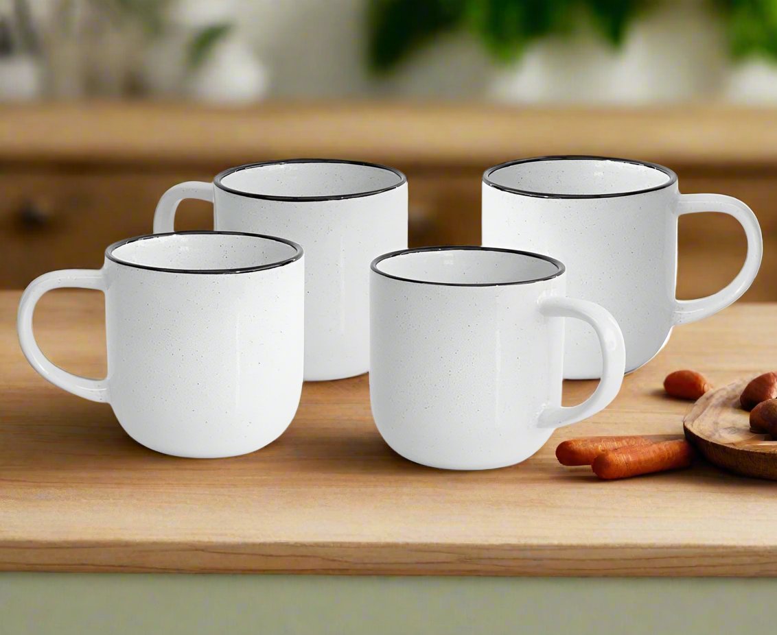 Salt &amp; Pepper Hana set of 4 mugs 380ml-Bistro