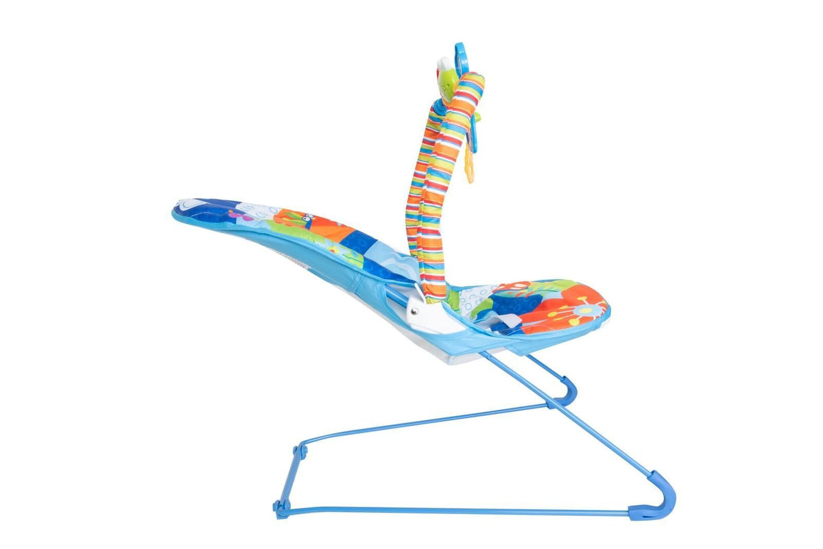 Baby chair with vibration and music – Sky-Blue - Cuteably Australia