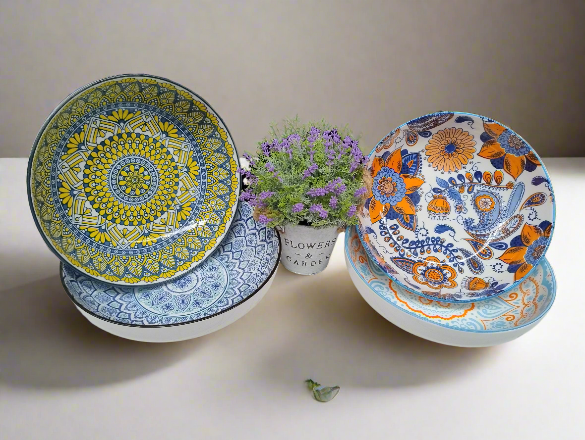 Moroccan Style Serving Bowl - 25.5cm