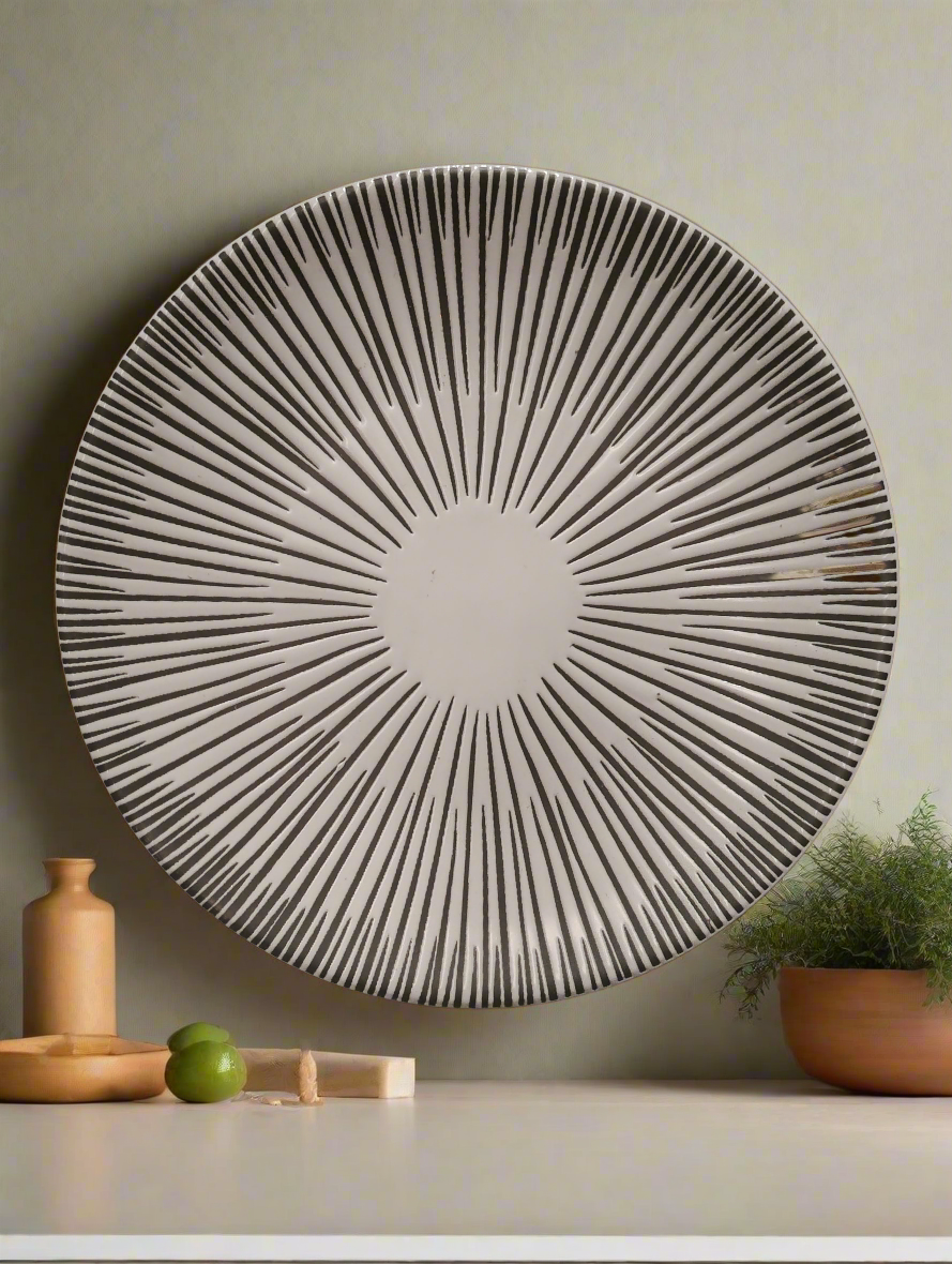 Decorative circular wall art