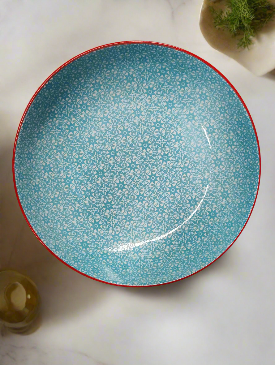 Large Moroccan Salad Serving Bowl