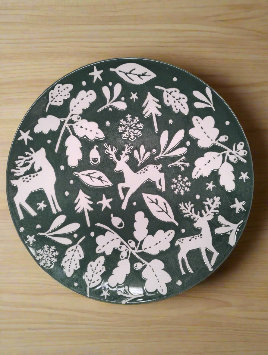 Moroccan dear dinner plates for sale