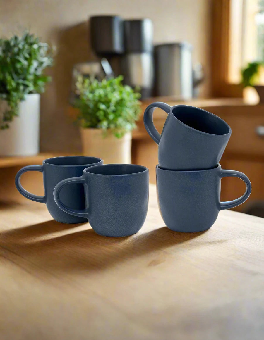 Amari Mug Set of 4 -Blue