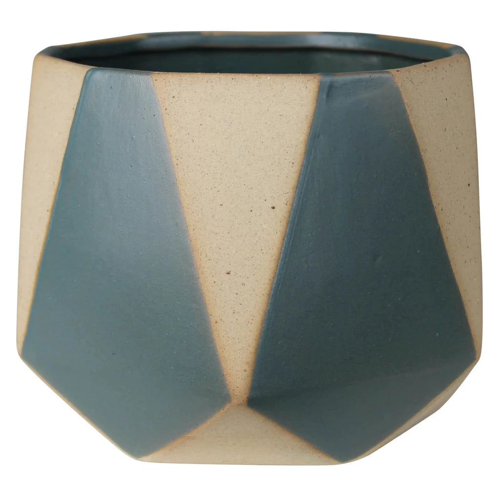 Ceramic Pot | Calico Green