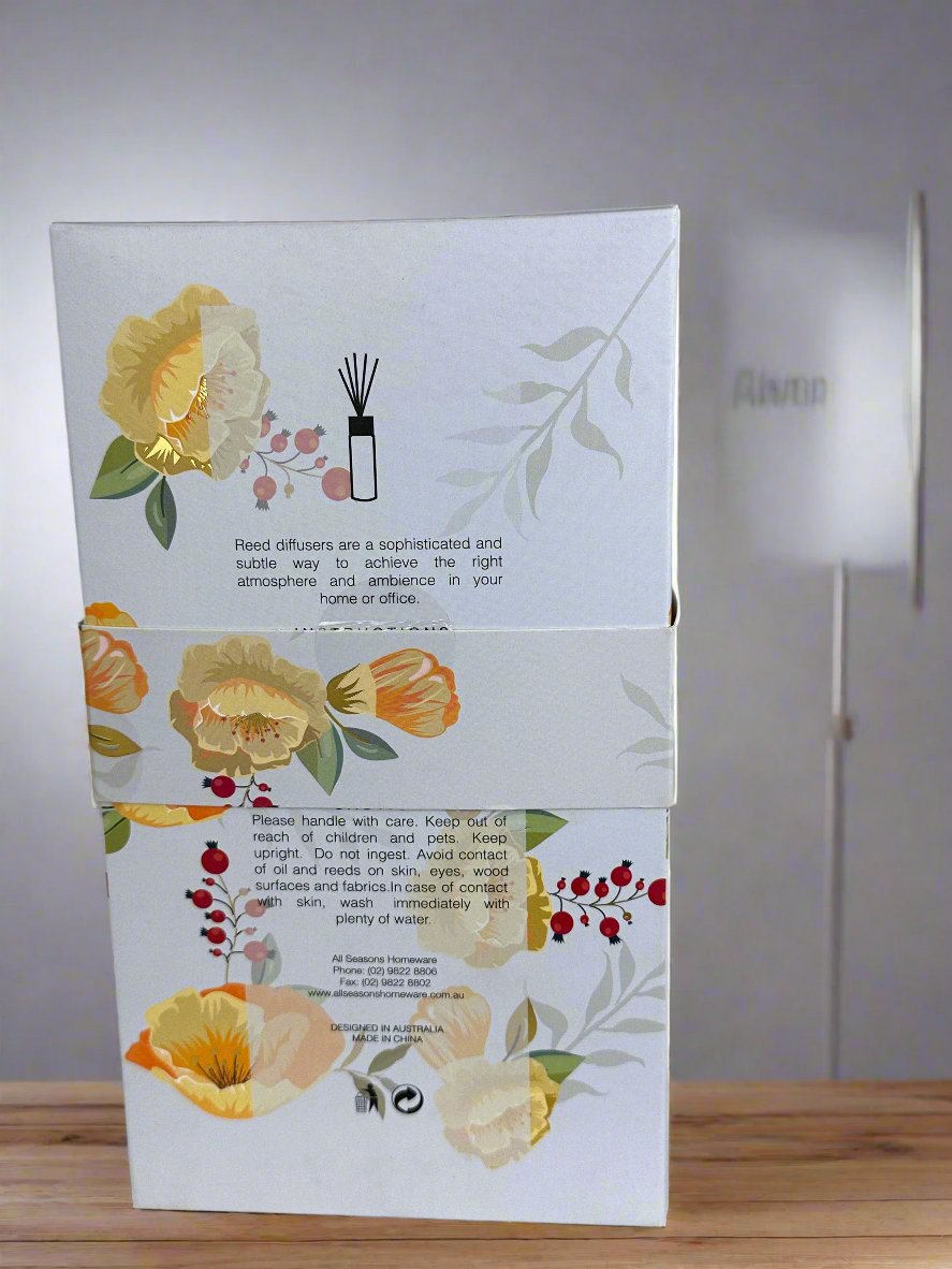 Twilight reed diffuser with flower in ocean breeze australia